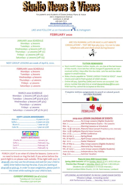 StudoNewslettter_Feb2020